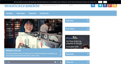Desktop Screenshot of musicscramble.co.uk
